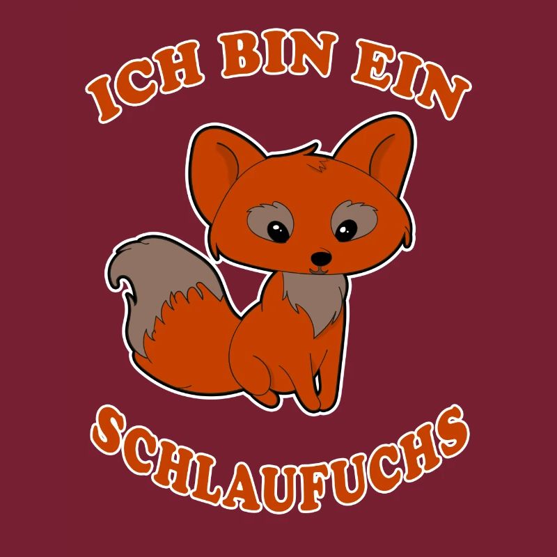 Schlaufuchs der Fuchs cooler Spruch Geschenkidee