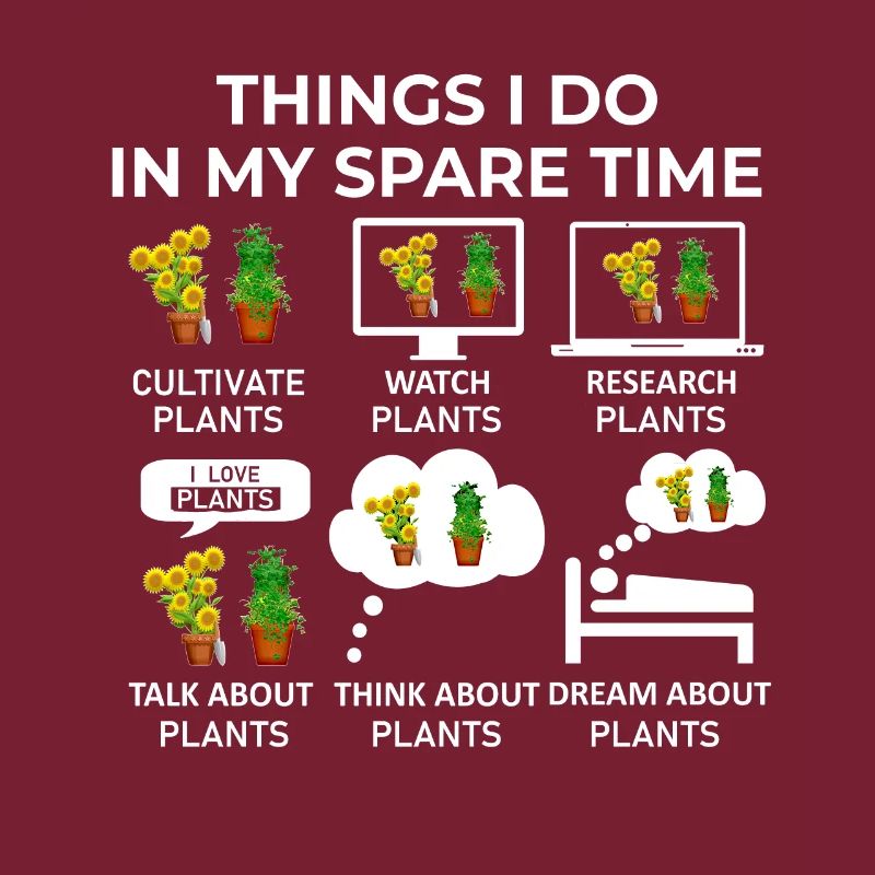 Ce que je fais pendant mon temps libre - Plantes