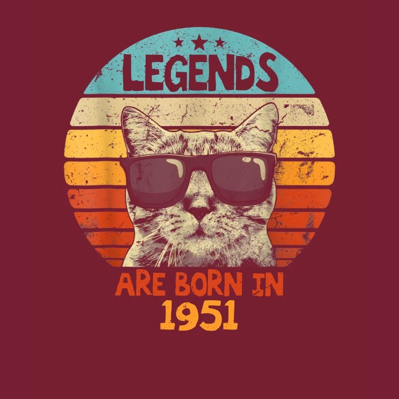 Die Legenden wurden 1951 geboren Jubiläumsgeschenk