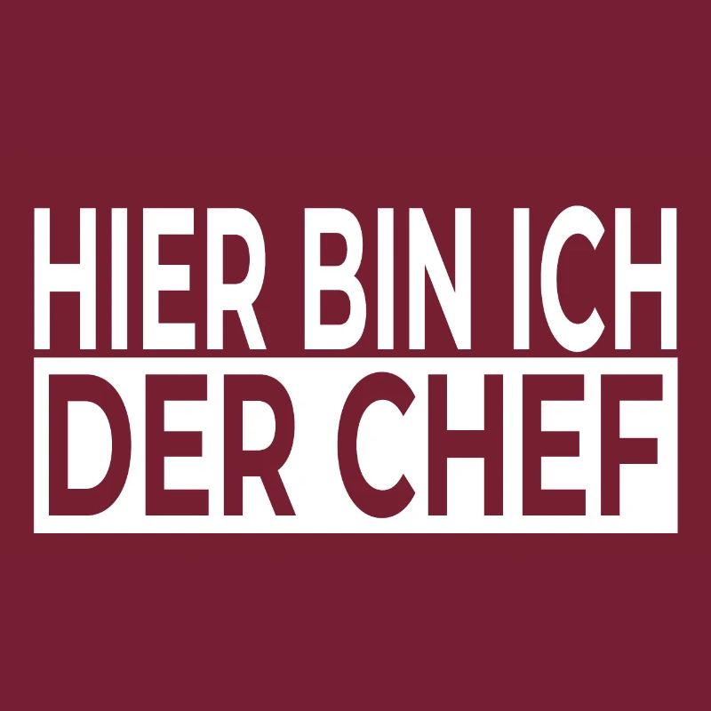 Hier bin ich der Chef