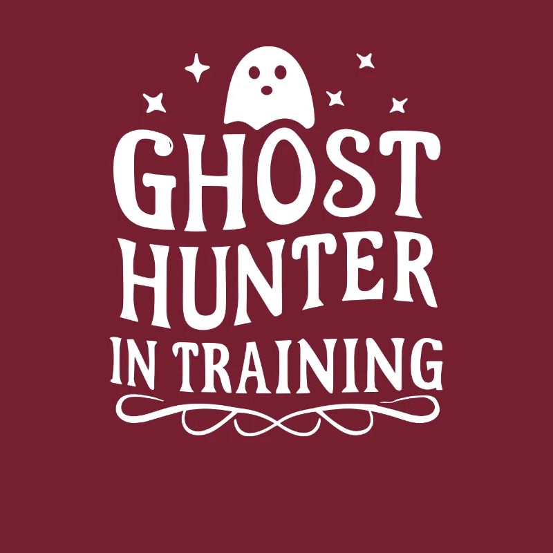 Paranormal investigator Ghost Hunter in training