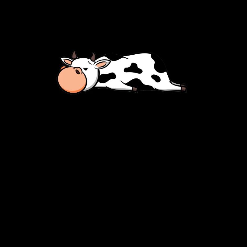 Müde Kuh | Geschenk süß süß