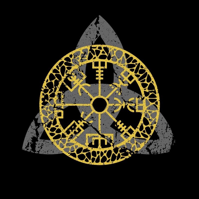 Germanic pagans shield