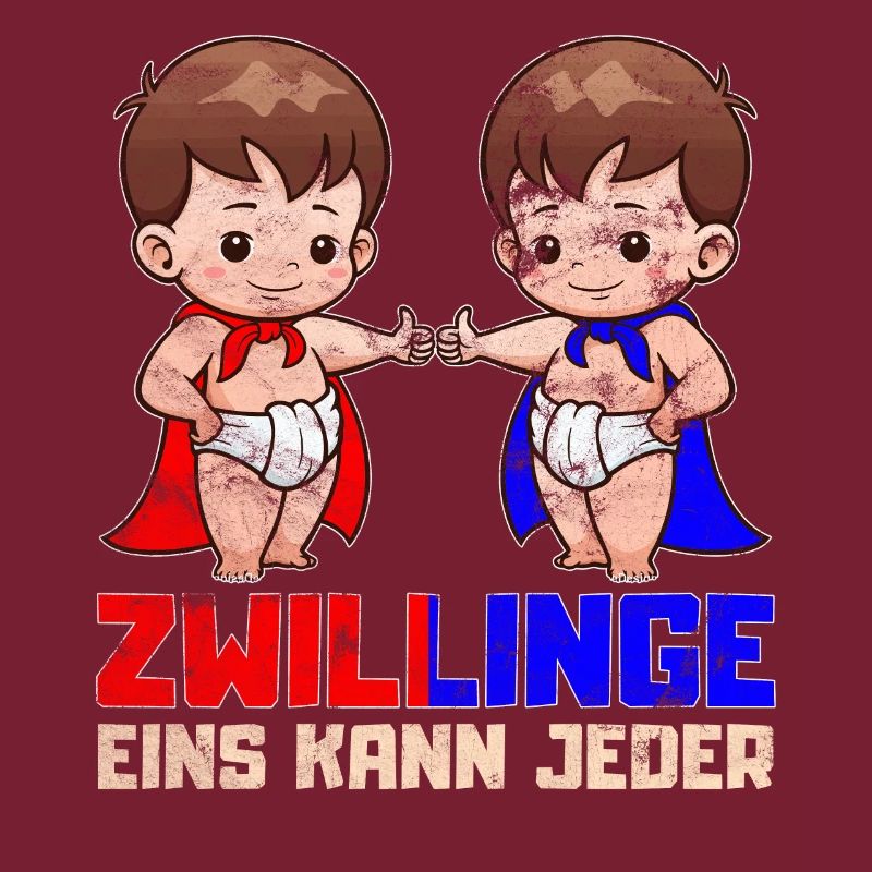 Stolzer Vater & Mutter von Zwillingen