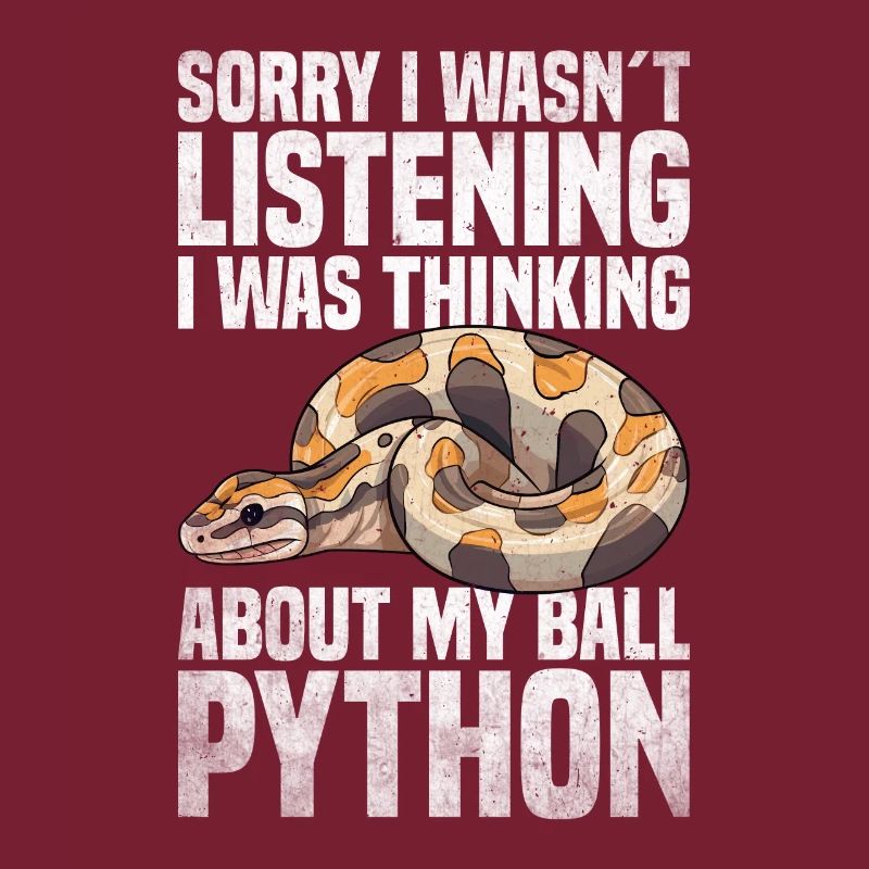 Boule de banane Python Herpétologiste Boule de corail