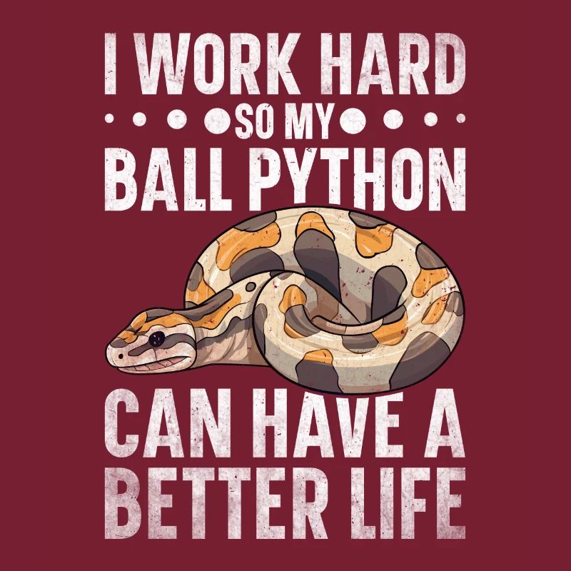 Boule de banane Python Herpétologiste Boule de corail