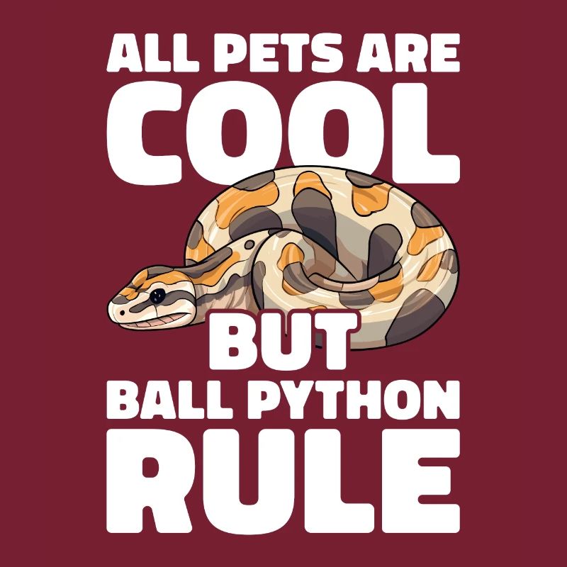 Boule de banane Python Herpétologiste Boule de corail