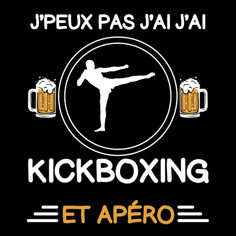 Ich kann nicht Kickboxen Aperitif Kickboxer