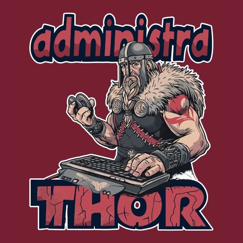 Viking Databaseadministra-thor Nerdy