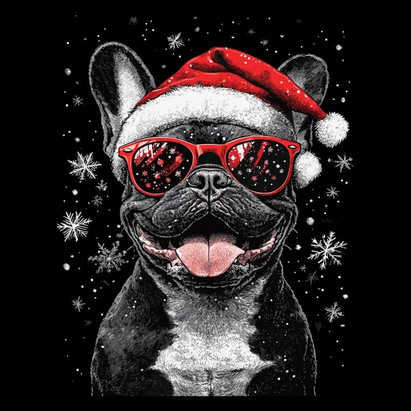 Noël du bouledogue français