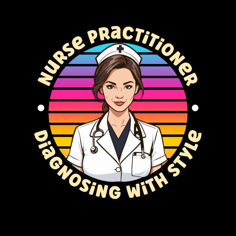 Nurse Practitioner Diagnosing With Style Medical