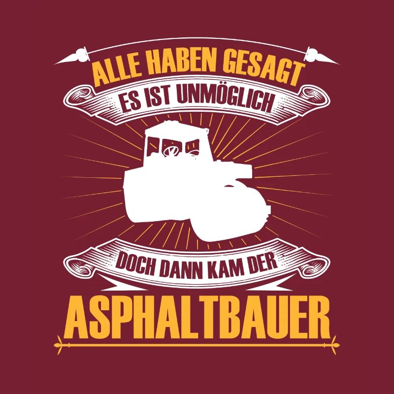 Asphalt construction is impossible Road construction