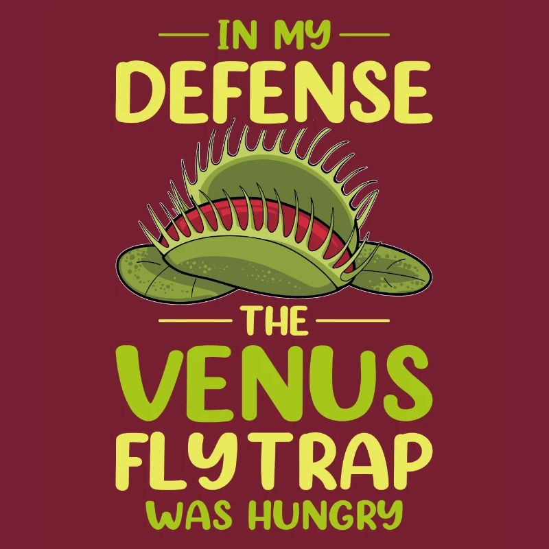 Venus Flytrap Carnivore Plant Design