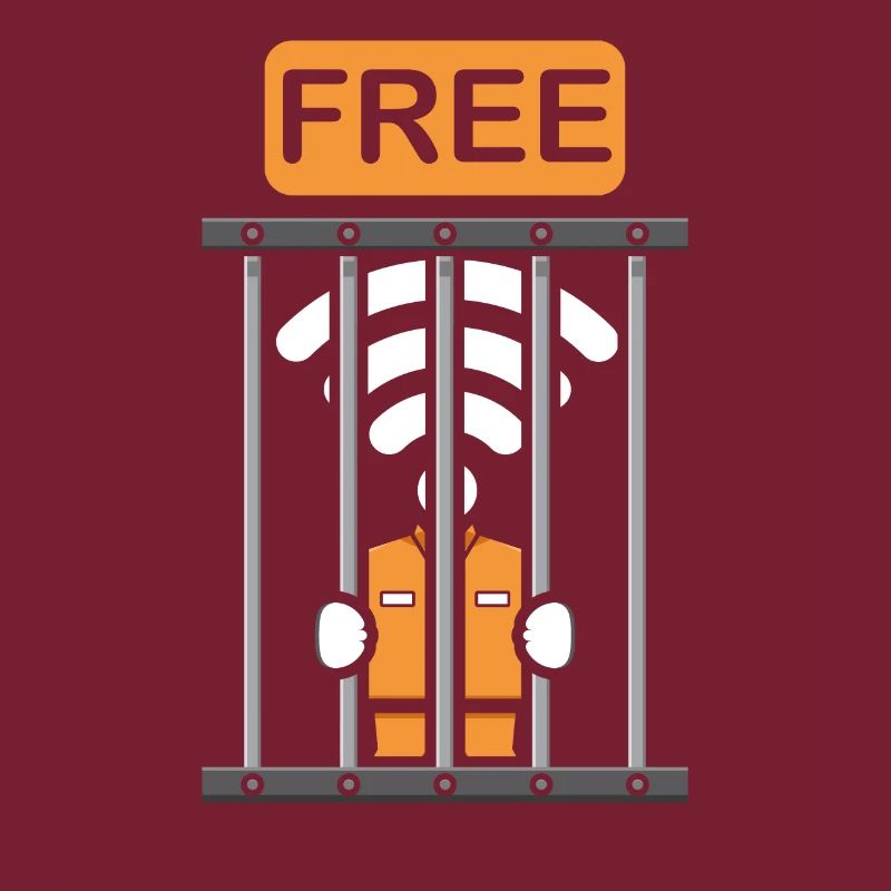 PC Funny Free Wireless PC Geschenk Computer