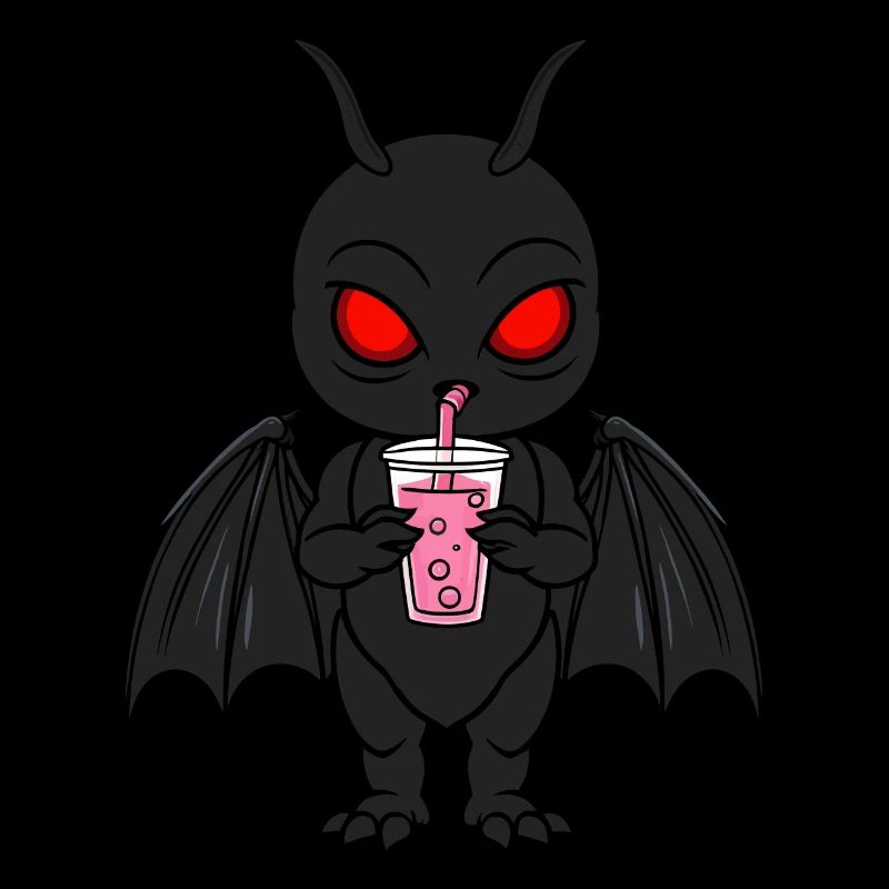 Mothman Bubble Tea