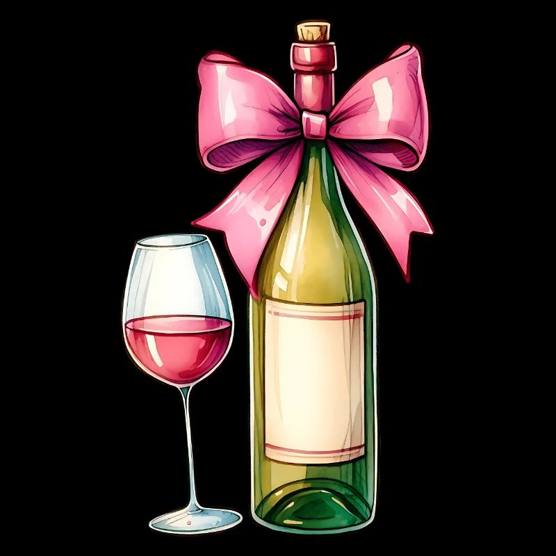 Coquette Bow Weintrinker Rosa