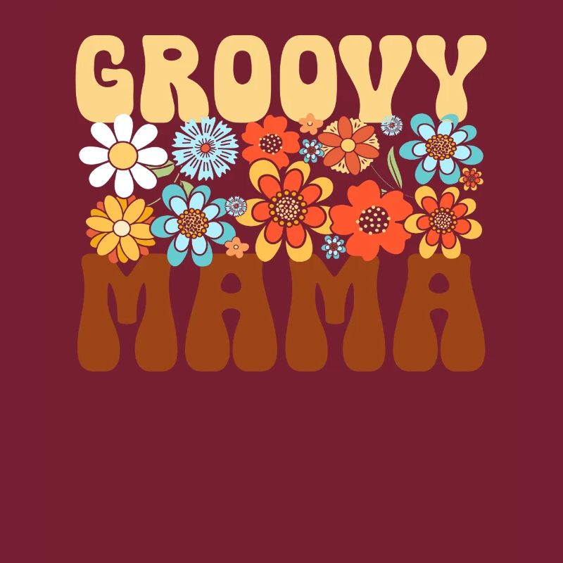 Groovy Mama Mutterschaft Elternteil Muttertag