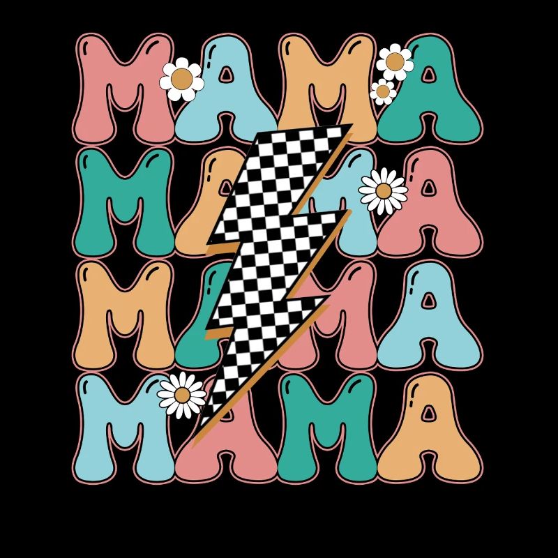 Groovy Mama Mutterschaft Elternteil Muttertag