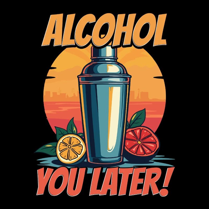 Bartender Bartender Bartending Alcohol You Later!