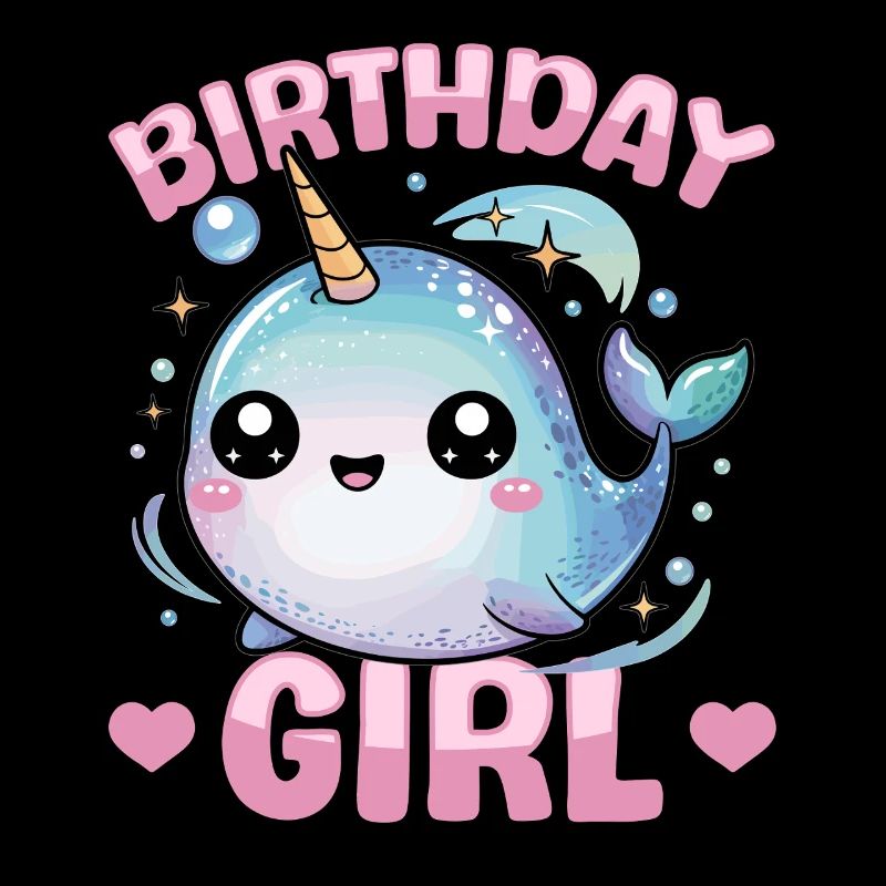 Narwhal Chibi Kawaii