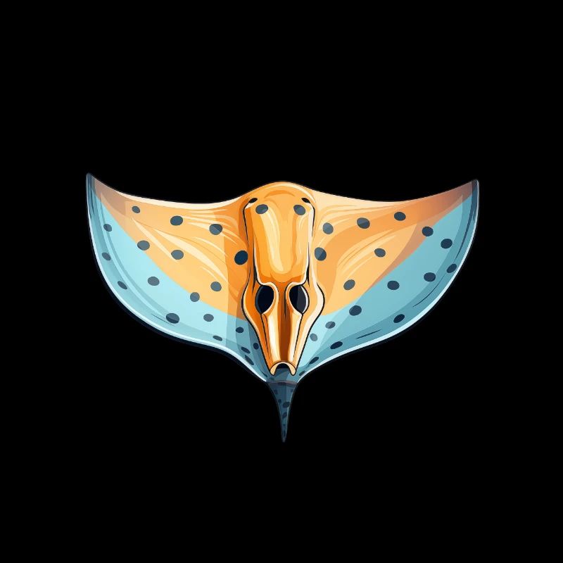 Ray Ocean Motif Sea Lover