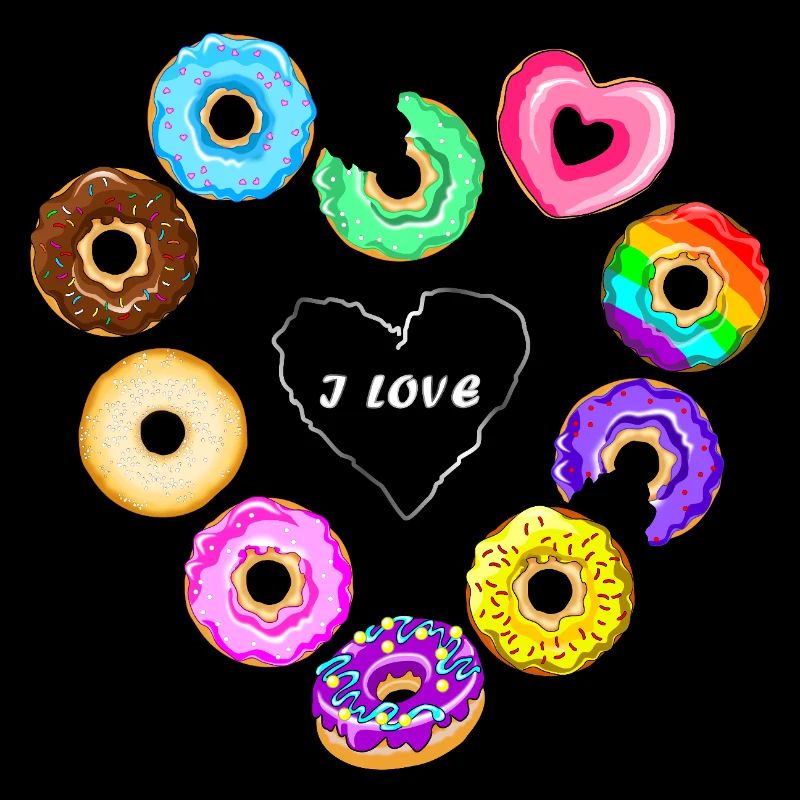 Ich liebe Donuts