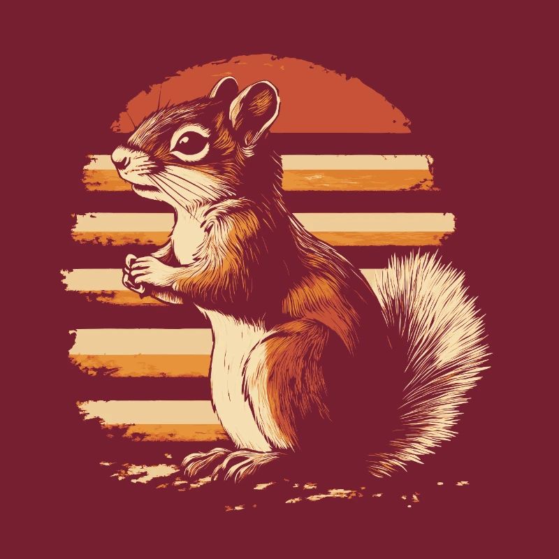 Squirrel vintage