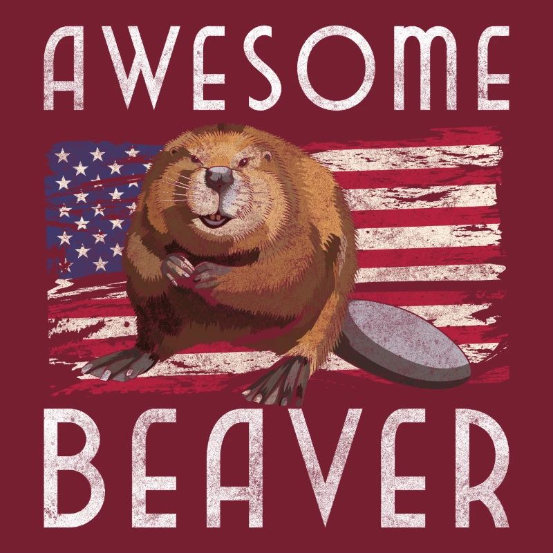 Barrage de castor Animal Queue de castor