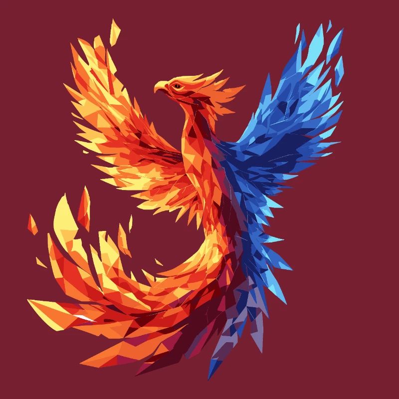 Phoenix phoenix flying magic mythical creature