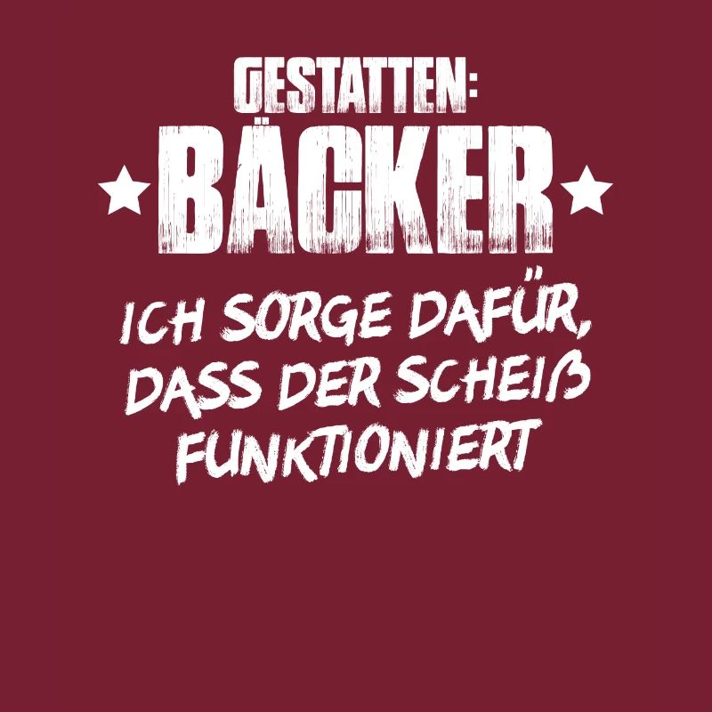 Bäcker Backen Bäckerin Bäckerei Baker Baking