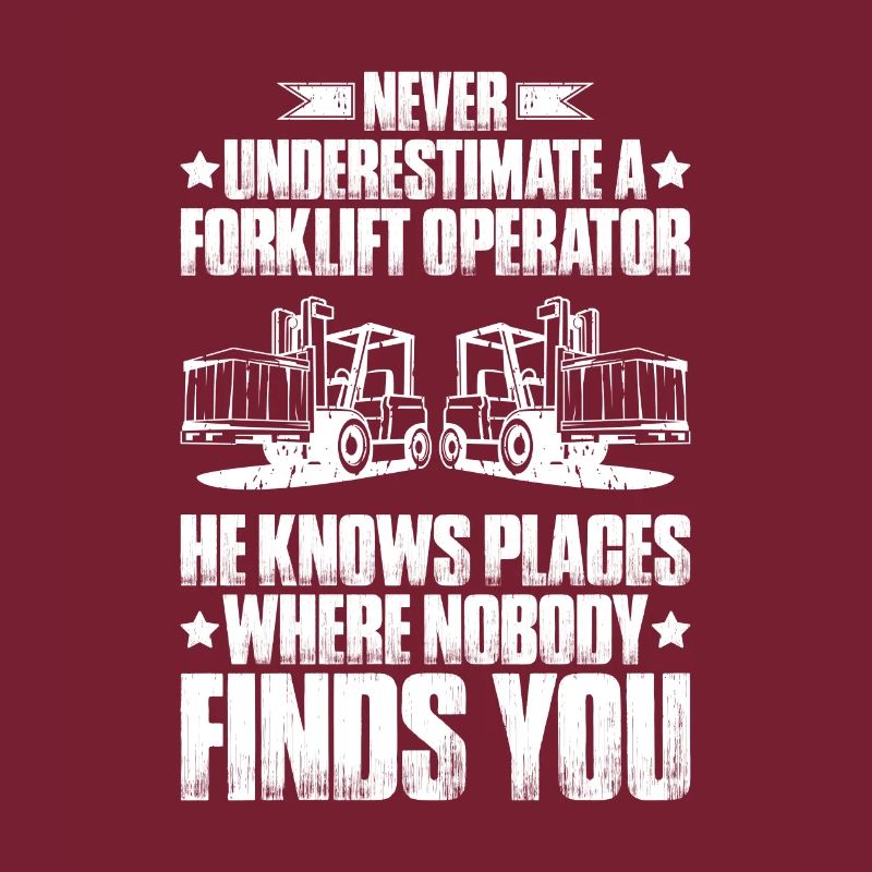 Staplerfahrer Gabelstaplerfahrer Forklift Operator
