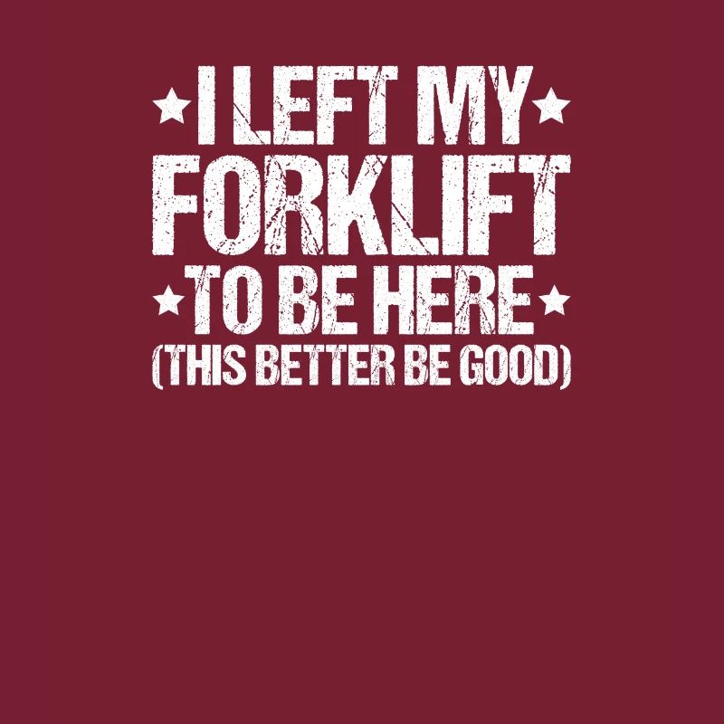 Staplerfahrer Gabelstaplerfahrer Forklift Operator