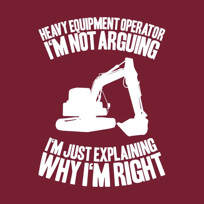 Baggerfahrer Baggerführer Heavy Equipment Operator