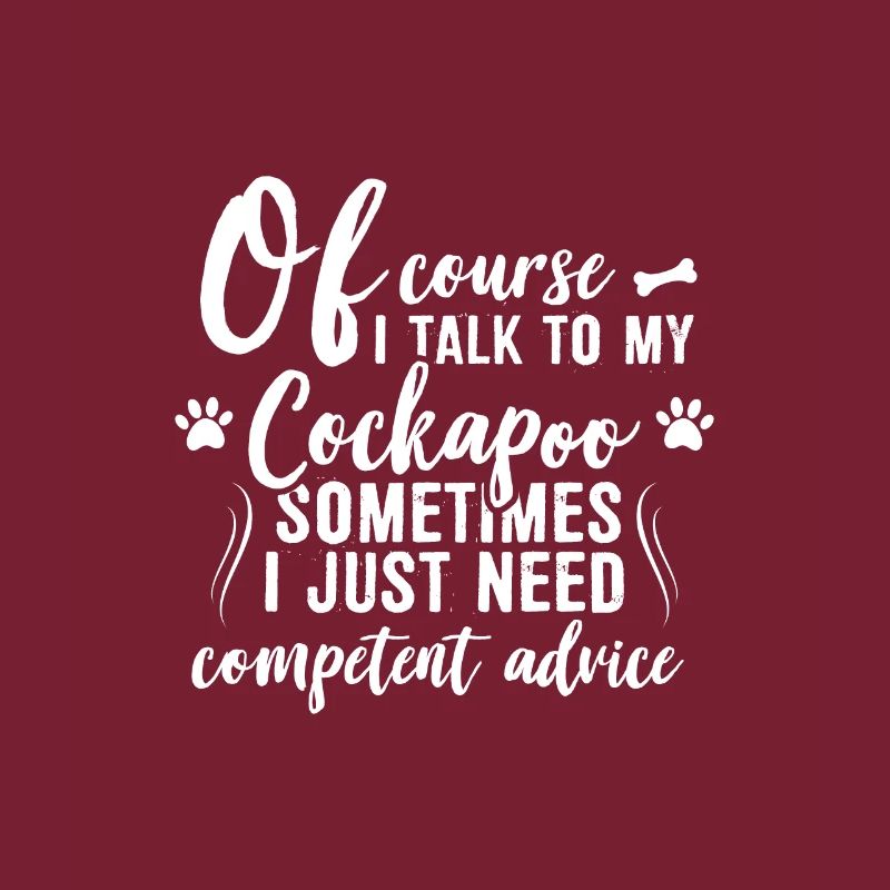 Bien sûr, je parle à mon Cockapoo