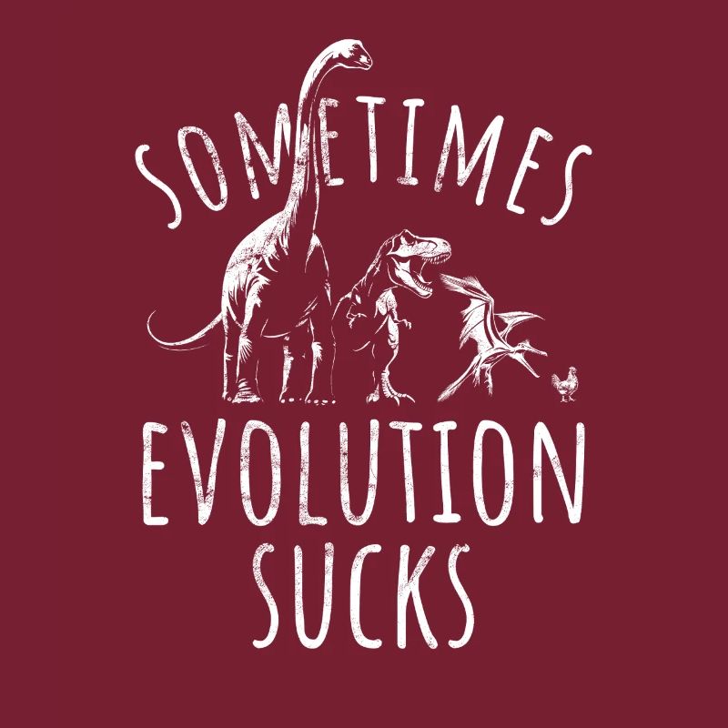 Parfois, l’évolution craint - Dinosaure - Poulet