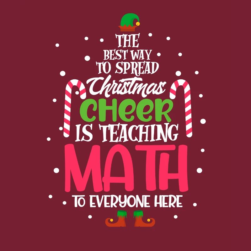 Mathe Lehrer Noël Professeur cadeau