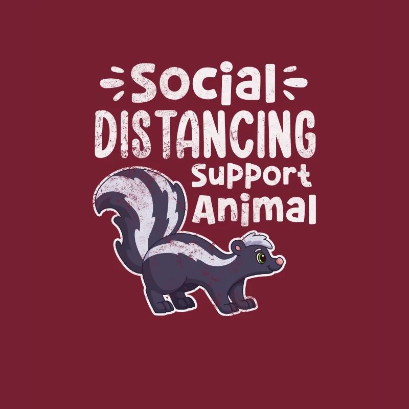 Stinktier Stinken Stinker Skunk Geschenk