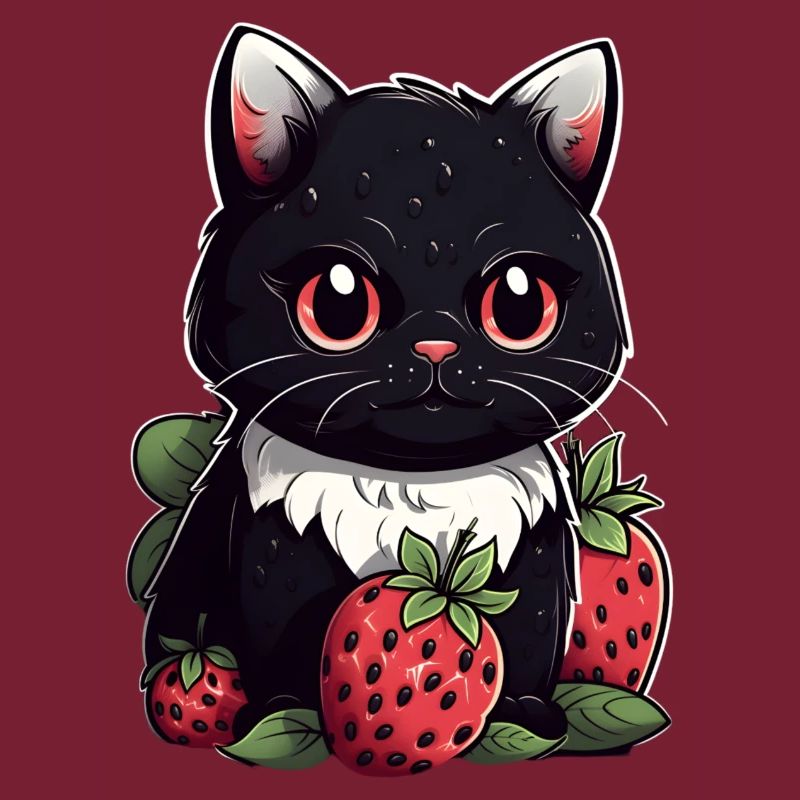 Ragamuffin Erdbeere Katze Geschenk