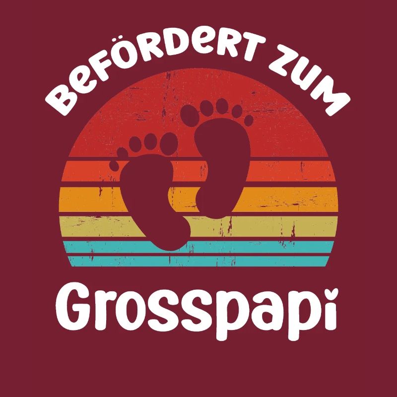 Hallo Grosspapi befördert zum Grosspapi Opa