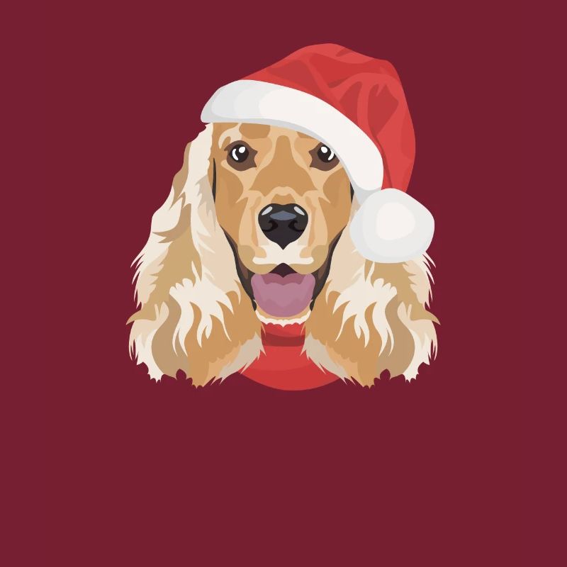Deutsch Cocker Spaniel Joyeux Noël