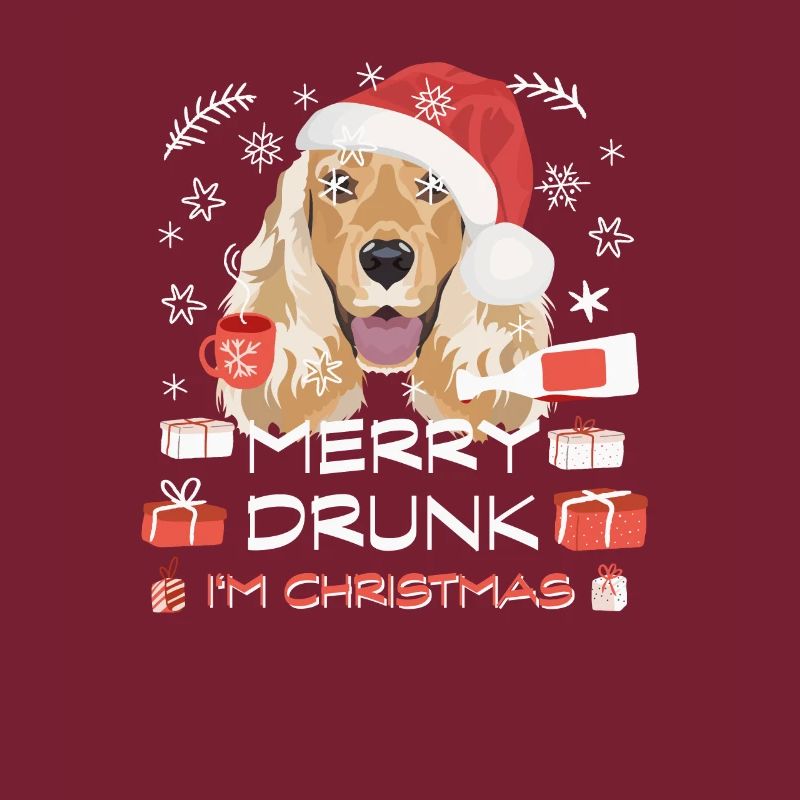 Deutsch Cocker Spaniel Christmas Market
