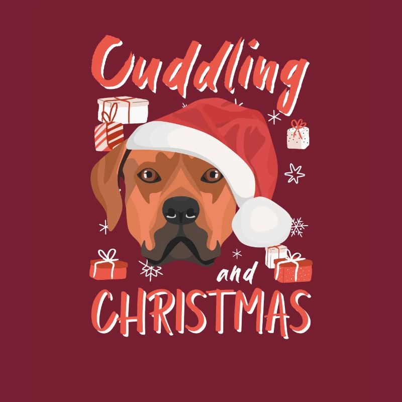Rhodesian Ridgeback Joyeux Noël