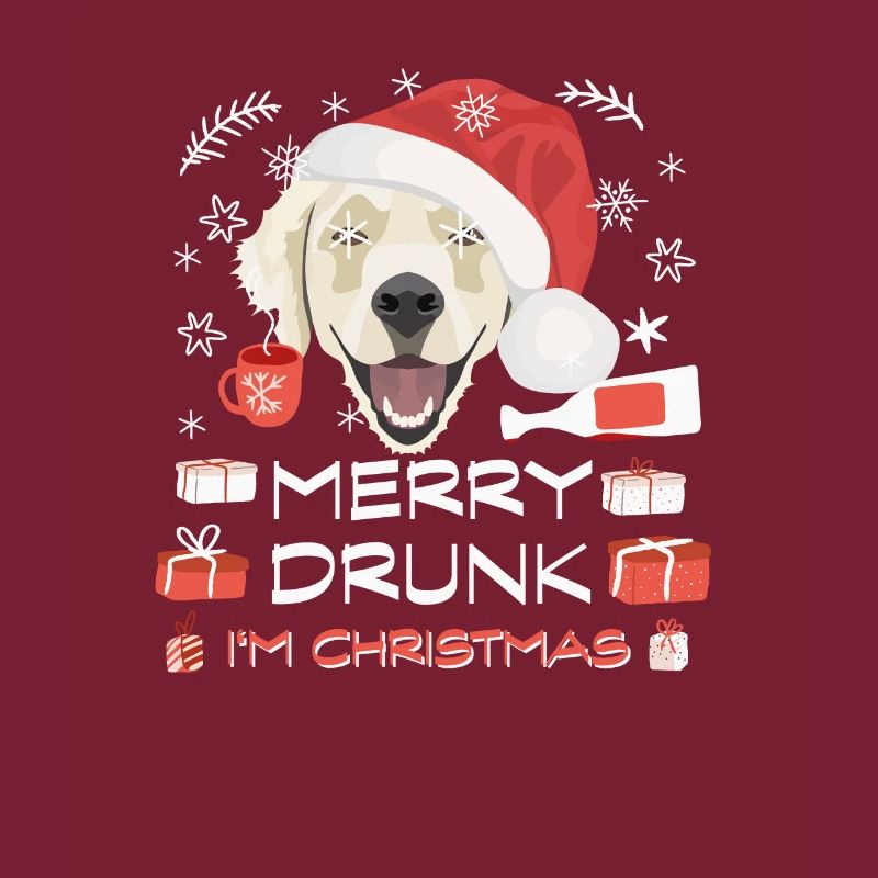Marché de Noël Golden Retriever