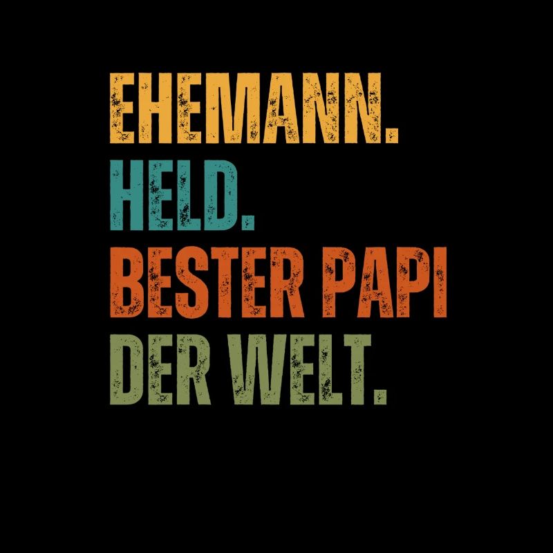 Ehemann Held bester Papi der Welt Geschenk
