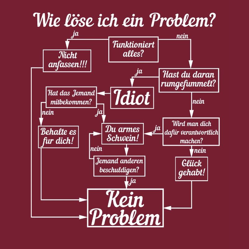Anleitung Wie löse ich ein Problem
