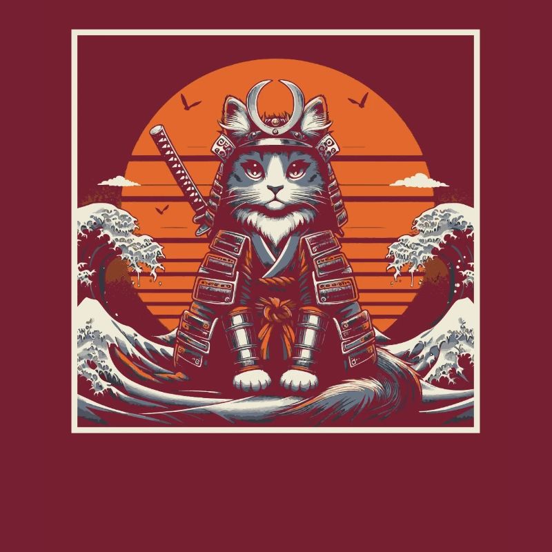 Samurai Ronin Schwertkampf Krieger Geschenk