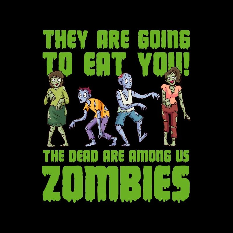 Zombie Zombie-Jäger Zombieapokalypse Geschenk