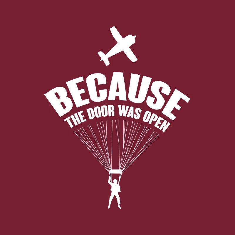 Skydive Skydiver Skydiving Parachute Gift