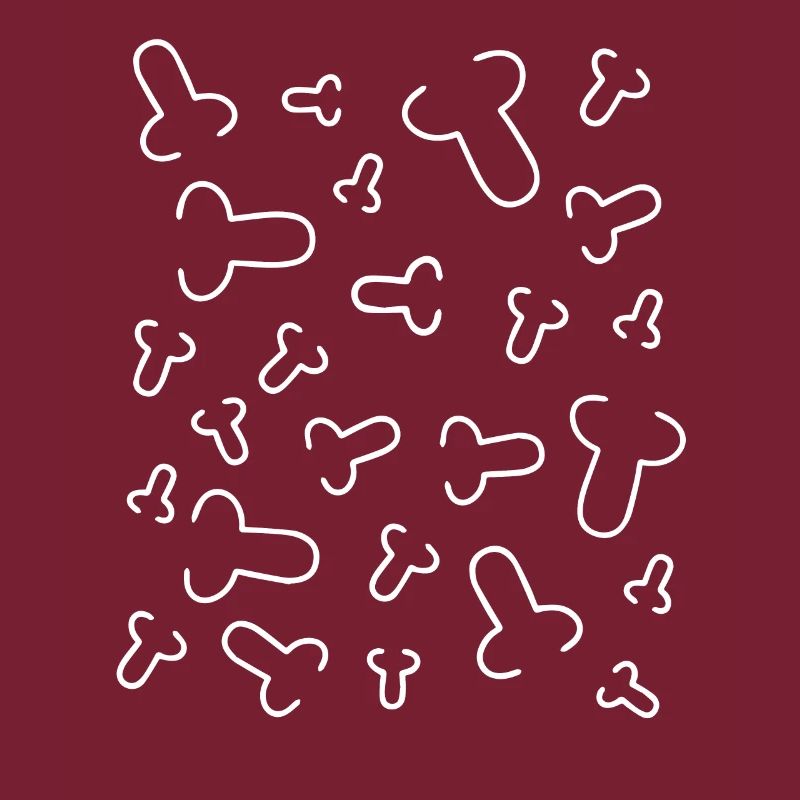 Penis Graphic Pattern - Penis small and large