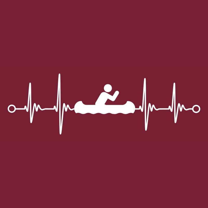Canoe Pulse Design Gift Vector